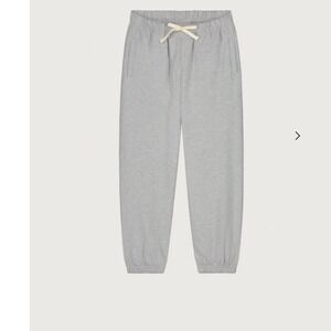 Gray‎ Label Adult Track Pants Unisex Size Small Gray Melange Fleece Lined